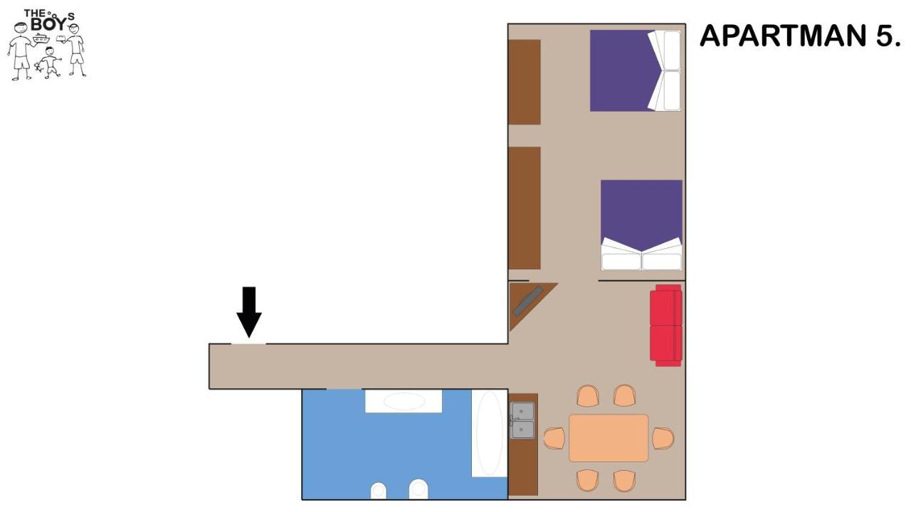 The Boys Apartman Siofok Exterior photo