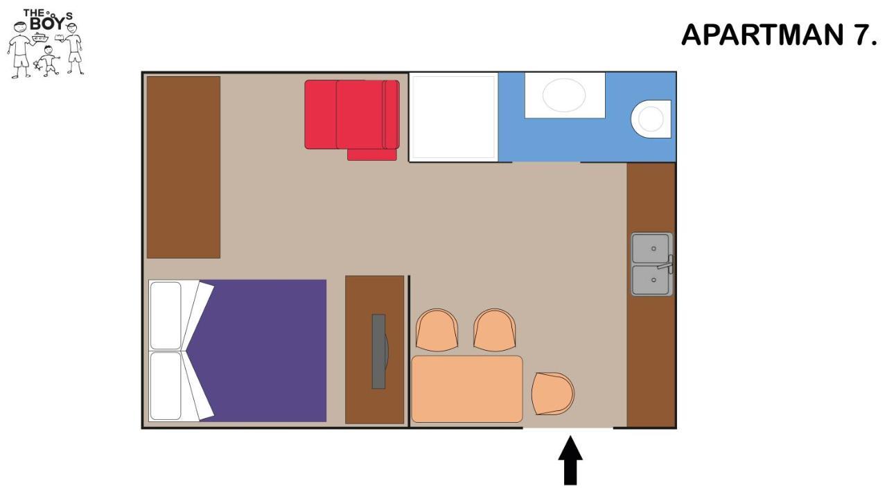 The Boys Apartman Siofok Exterior photo